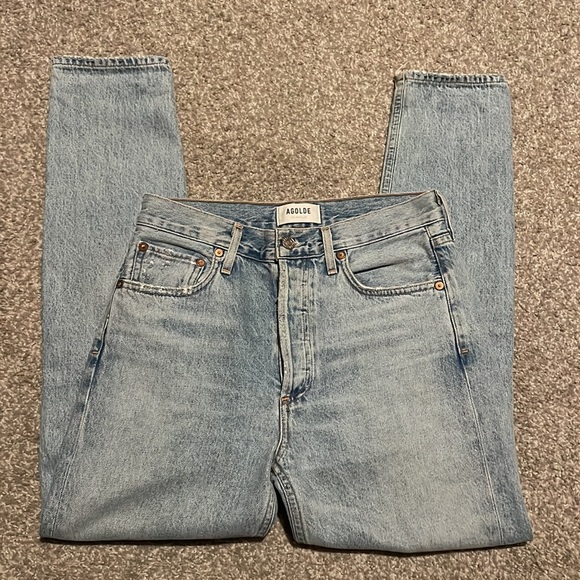 Agolde jamie high rise classic in shakedown - Picture 3 of 11